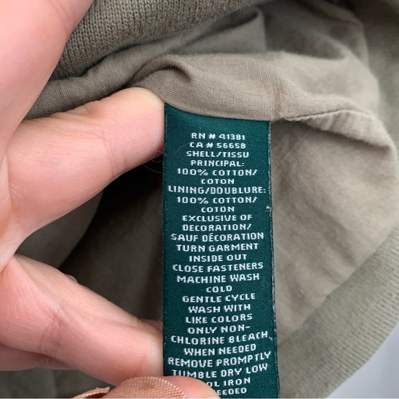 90s Vintage Lauren Ralph Lauren  Hooded Jacket small - Picture 6 of 8